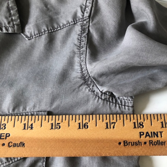 GAP 1969 Stone Washed Western Style Button Down Top - Picture 8 of 11